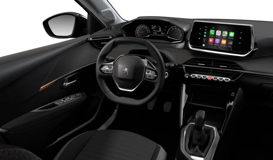 Inside the Peugeot 208